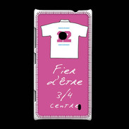Coque Nokia Lumia 520 3/4 centre G Bonus offensif-défensif Rose