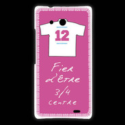 Coque Huawei Ascend Mate 3/4 centre G Bonus offensif-défensif Rose