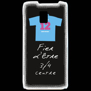 Coque LG P990 3/4 centre G Bonus offensif-défensif Noir 2