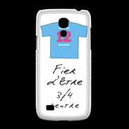 Coque Samsung Galaxy S4mini 3/4 centre G Bonus offensif-défensif Blanc 2