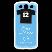Coque Samsung Galaxy S3 3/4 centre G Bonus offensif-défensif Bleu 2