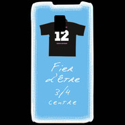 Coque LG P990 3/4 centre G Bonus offensif-défensif Bleu 2