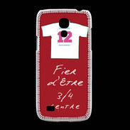 Coque Samsung Galaxy S4mini 3/4 centre G Bonus offensif-défensif Rouge