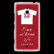 Coque Nokia Lumia 1320 3/4 centre G Bonus offensif-défensif Rouge