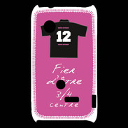 Coque Sony Xperia Typo 3/4 centre G Bonus offensif-défensif Rose 2