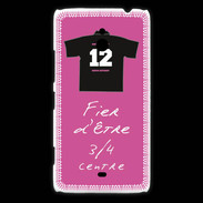 Coque Nokia Lumia 1320 3/4 centre G Bonus offensif-défensif Rose 2