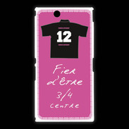 Coque Sony Xpéria Z Ultra 3/4 centre G Bonus offensif-défensif Rose 2