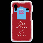 Coque Samsung ACE S5830 3/4 centre G Bonus offensif-défensif Rouge 2