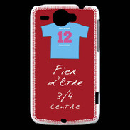 Coque HTC Wildfire G8 3/4 centre G Bonus offensif-défensif Rouge 2