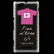 Coque Sony Xperia M 3/4 centre D Bonus offensif-défensif Noir