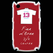Coque Blackberry 8520 3/4 centre D Bonus offensif-défensif Rouge
