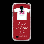 Coque Samsung Galaxy S4mini 3/4 centre D Bonus offensif-défensif Rouge