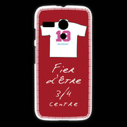 Coque Motorola G 3/4 centre D Bonus offensif-défensif Rouge