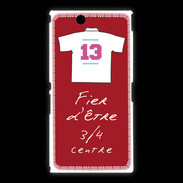 Coque Sony Xpéria Z Ultra 3/4 centre D Bonus offensif-défensif Rouge