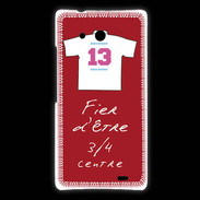 Coque Huawei Ascend Mate 3/4 centre D Bonus offensif-défensif Rouge