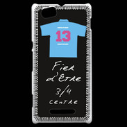 Coque Sony Xperia M 3/4 centre D Bonus offensif-défensif Noir 2