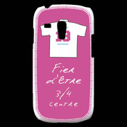 Coque Samsung Galaxy S3 Mini 3/4 centre D Bonus offensif-défensif Rose