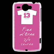 Coque HTC Wildfire G8 3/4 centre D Bonus offensif-défensif Rose