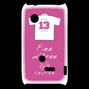 Coque Sony Xperia Typo 3/4 centre D Bonus offensif-défensif Rose