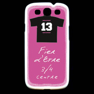 Coque Samsung Galaxy S3 3/4 centre D Bonus offensif-défensif Rose 2