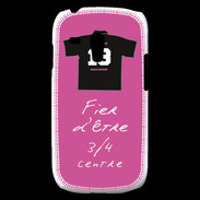 Coque Samsung Galaxy S3 Mini 3/4 centre D Bonus offensif-défensif Rose 2