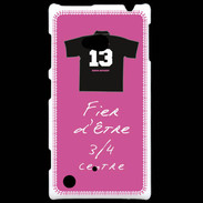 Coque Nokia Lumia 720 3/4 centre D Bonus offensif-défensif Rose 2