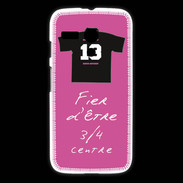 Coque Motorola G 3/4 centre D Bonus offensif-défensif Rose 2