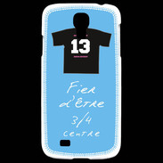 Coque Samsung Galaxy S4 3/4 centre D Bonus offensif-défensif Bleu 2