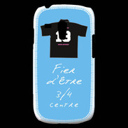 Coque Samsung Galaxy S3 Mini 3/4 centre D Bonus offensif-défensif Bleu 2