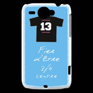 Coque HTC Wildfire G8 3/4 centre D Bonus offensif-défensif Bleu 2