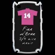 Coque Blackberry 8520 3/4 aile droit Bonus offensif-défensif Noir