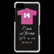 Coque Blackberry Z10 3/4 aile droit Bonus offensif-défensif Noir