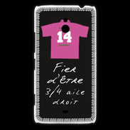 Coque Nokia Lumia 1320 3/4 aile droit Bonus offensif-défensif Noir