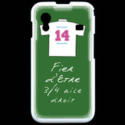 Coque Samsung ACE S5830 3/4 aile droit Bonus offensif-défensif Vert