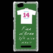 Coque Sony Xperia M 3/4 aile droit Bonus offensif-défensif Vert