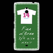 Coque Nokia Lumia 1320 3/4 aile droit Bonus offensif-défensif Vert
