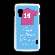 Coque LG L5 2 3/4 aile droit Bonus offensif-défensif Bleu