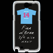 Coque Samsung Galaxy Note 2 3/4 aile droit Bonus offensif-défensif Noir 2