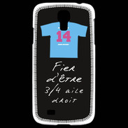 Coque Samsung Galaxy S4 3/4 aile droit Bonus offensif-défensif Noir 2