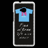 Coque HTC One 3/4 aile droit Bonus offensif-défensif Noir 2