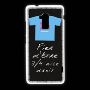 Coque HTC One Max 3/4 aile droit Bonus offensif-défensif Noir 2
