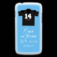 Coque Samsung Galaxy Ace3 3/4 aile droit Bonus offensif-défensif Bleu 2