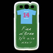 Coque Samsung Galaxy S3 3/4 aile droit Bonus offensif-défensif Vert 2