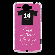 Coque HTC Wildfire G8 3/4 aile droit Bonus offensif-défensif Rose 2