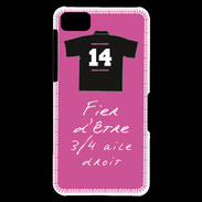 Coque Blackberry Z10 3/4 aile droit Bonus offensif-défensif Rose 2