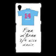 Coque Sony Xpéria Z1 3/4 aile droit Bonus offensif-défensif Blanc 2