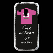 Coque Samsung Galaxy S3 Mini 3/4 arrière Bonus offensif-défensif Noir