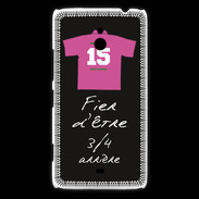 Coque Nokia Lumia 1320 3/4 arrière Bonus offensif-défensif Noir