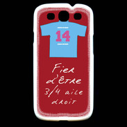 Coque Samsung Galaxy S3 3/4 aile droit Bonus offensif-défensif Rouge 2