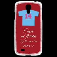 Coque Samsung Galaxy S4 3/4 aile droit Bonus offensif-défensif Rouge 2